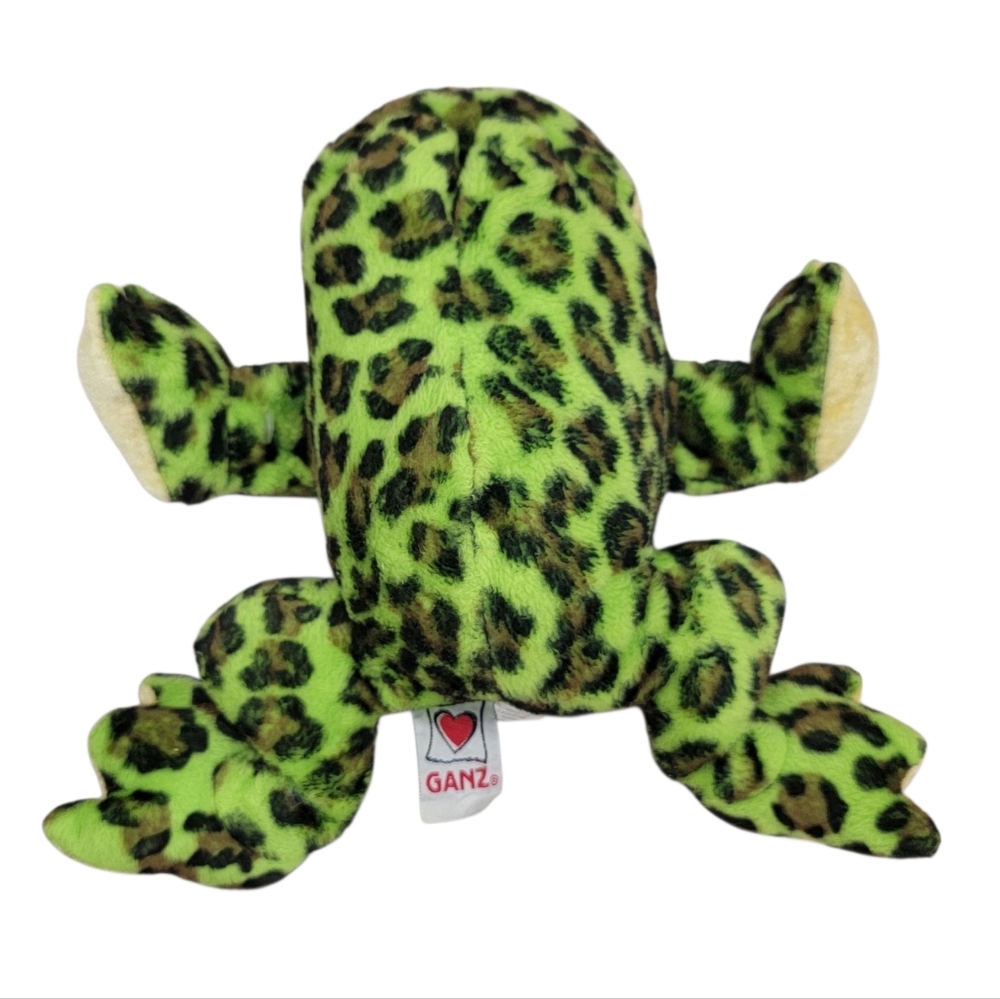 Ganz Webkinz Bullfrog (HM114) Plush Stuffed Toy Animal Spotted Green Yel… - Picture 6 of 17